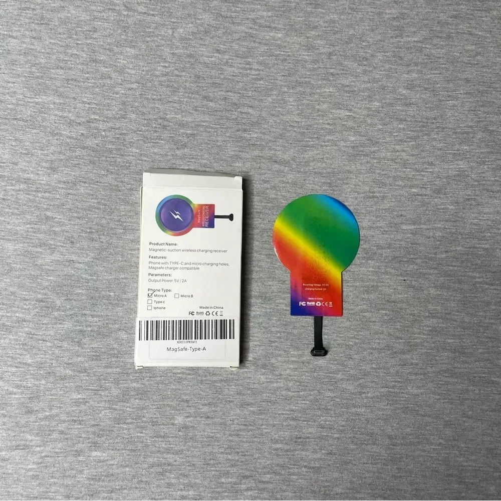 IVY Pride Micro-USB 2.0 QI Wireless Charging Receiver Adapter for Samsung